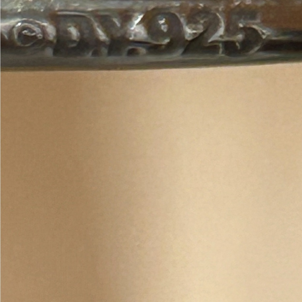 David Yurman Silver Bracelet with Diamond Detail - Picture 10 of 10